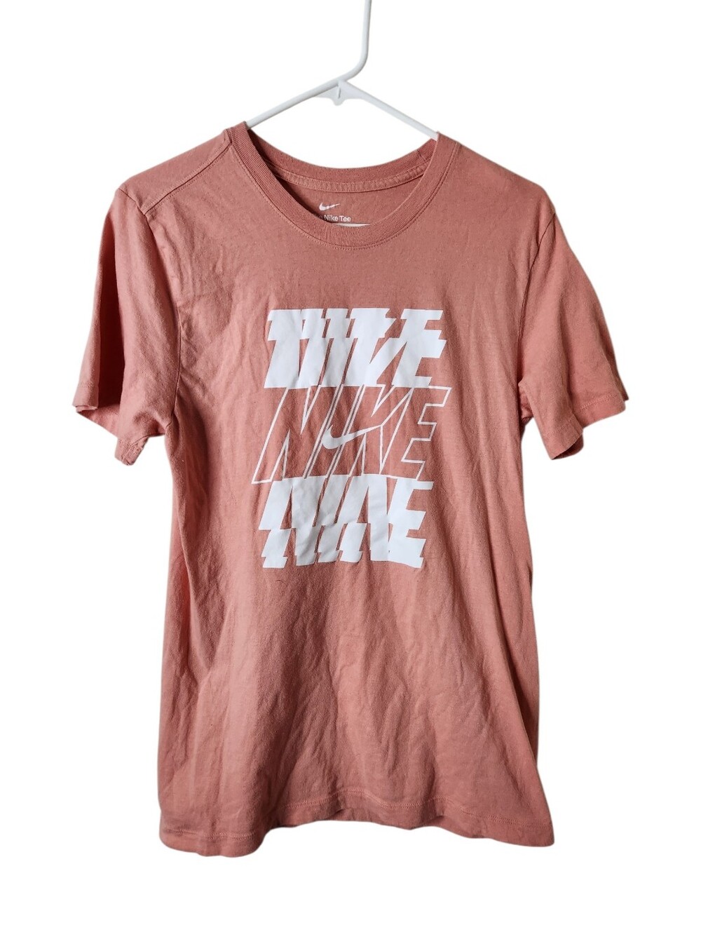 Nike Peach Logo T Shirt